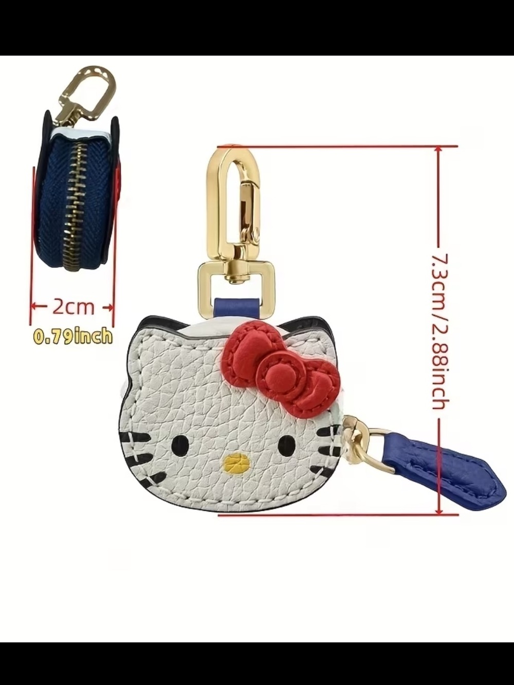 Target Kids Hello Kitty Keychain Pouch - Picture 2 of 2